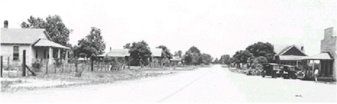 Rosepine LA 1920s. North on Hwy 171.