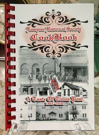 Rosepine Historical Society Cookbook.